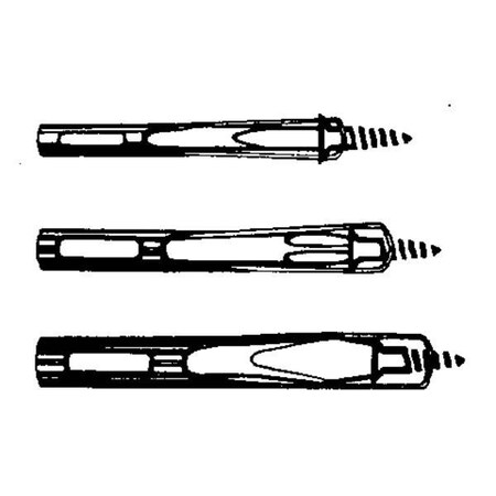 Best Way Tools 51626 Raspelbohrer-Set, 3-teilig – 1/8", 1/4", 5/16", Titan-Nitrid Beschichtet